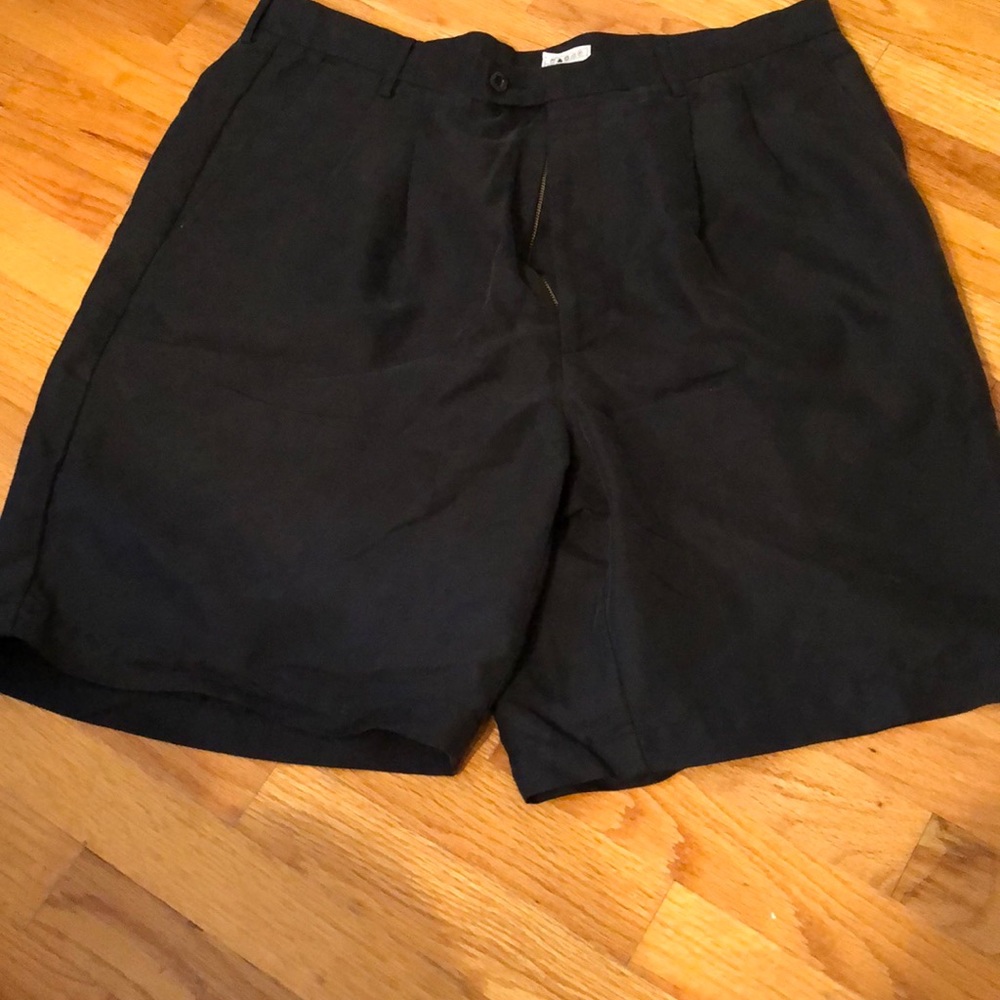Nike Black Pleated Short, corded detail, golf short